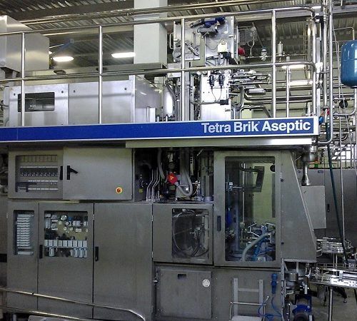 Tetra Pak TBA 19, Filling line for fruit puree and juices