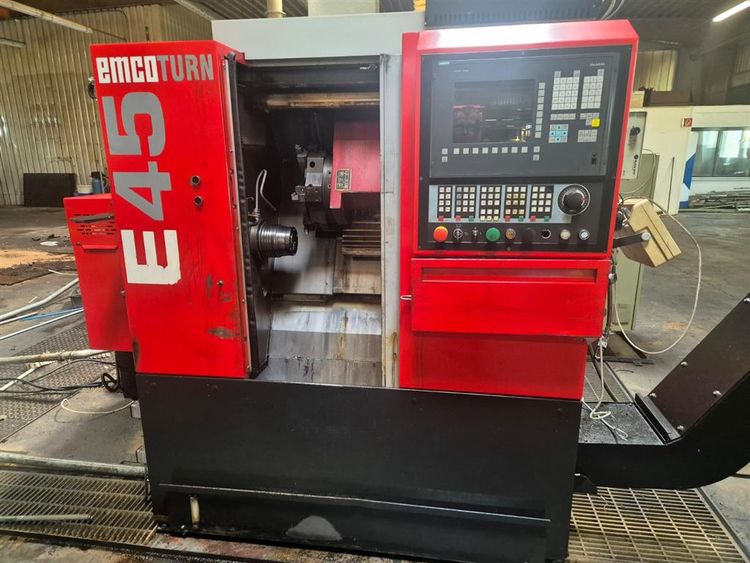 Emco Siemens 840D Variable Speed TURN E45 2 Axis