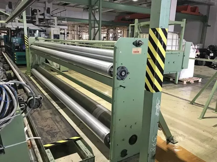 3 Grob KAST /Digikast Warp feed device off loom warp tensioning system