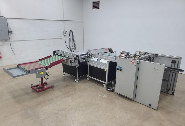 B&R Moll, Rollem Rollem Multi-Strike high-speed paper folder with Marathon delivery system