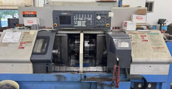 Mazak Mazatrol Fusion 640T 4750 RPM DualTurn 20 2 Axis