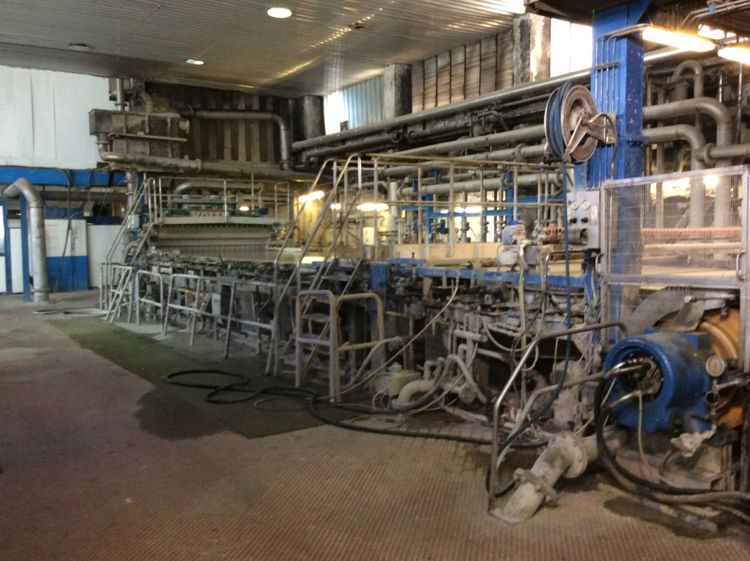 Voith Fourdrinier Paper Machine for packaging grades slice 2800 mm 105-220 gsm 150 TPD