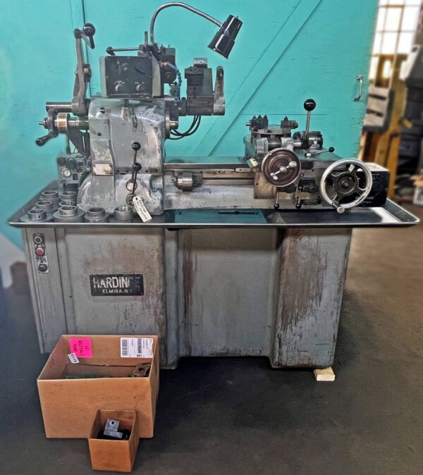 Hardinge Engine Lathe 3000 RPM ‘HC’ Chucker Turret Lathe