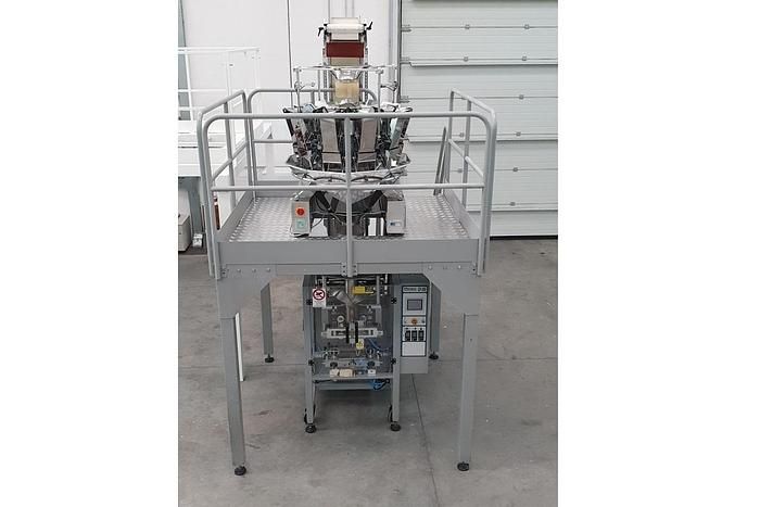 Machine with complete with 10-head multihead