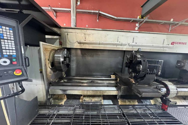 Geminis FAGOR 8055 TC/C 1400 rpm GT5 G2-1100×4000 cnc lathe 2 Axis