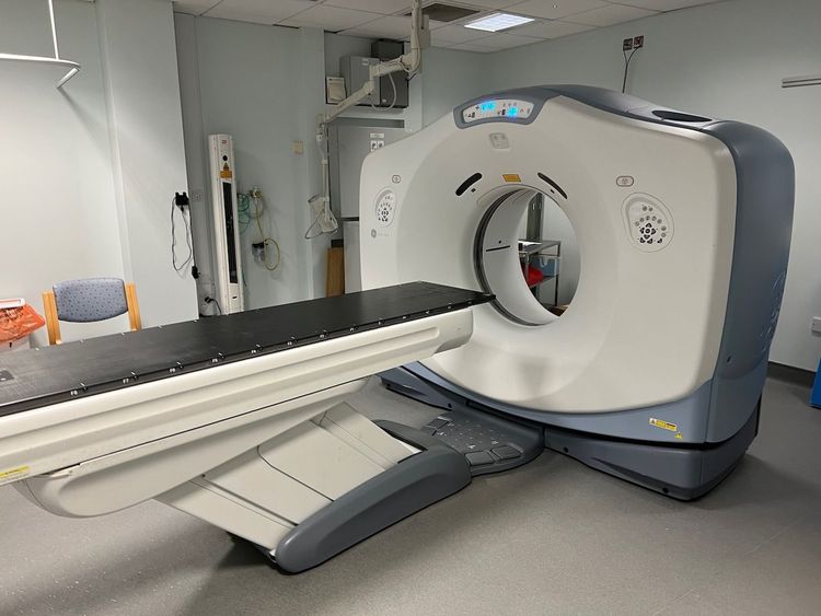 GE Optima 590 16 slice CT Scanners