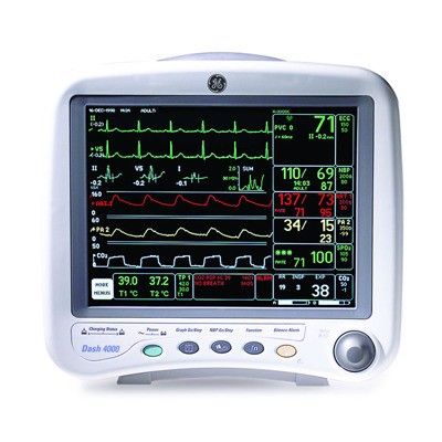 Dash, GE 4000 Patient Monitor