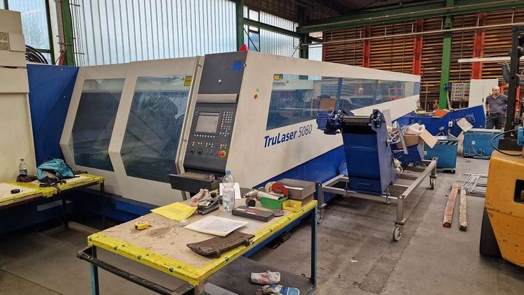 Trumpf TRULASER 5060 7 KW SIEMENS SINUMERIK 840D control