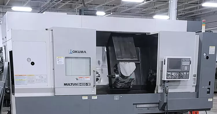 Okuma Okuma OSP-P200L Control 2800 rpm MULTUS-B400W 5 Axis