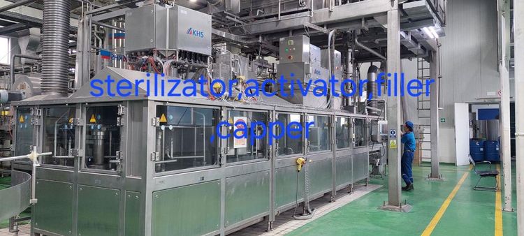 KHS Aseptic PET filling line