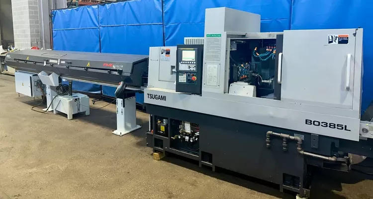 Tsugami Fanuc 0i-TD CNC Control 6000 RPM B0385L 5 Axis