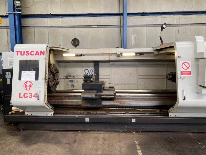 Tuscan Fanuc Oi-TD CNC Control Variable LC34 x 3000mm CNC Centre Lathes (2012) 2 Axis