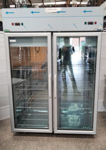 EuroChill AF14EKOPNPV, Solid Door Dual Temp Chiller/Freezer