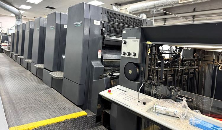 Heidelberg CD 102-6+LX 28'X40'