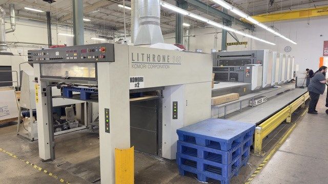 Komori Lithrone LS-540+L 1030 X 720