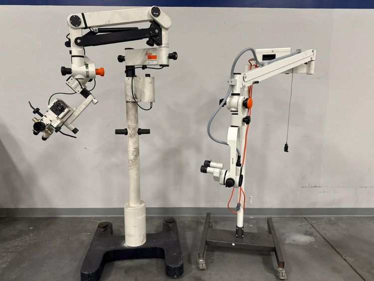2 Leica Assorted Surgical Microscope