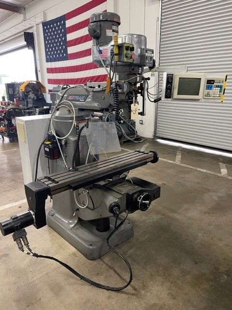 Bridgeport EZ-TRAK CNC 2-Axis Vertical Knee Mill 4200 RPM