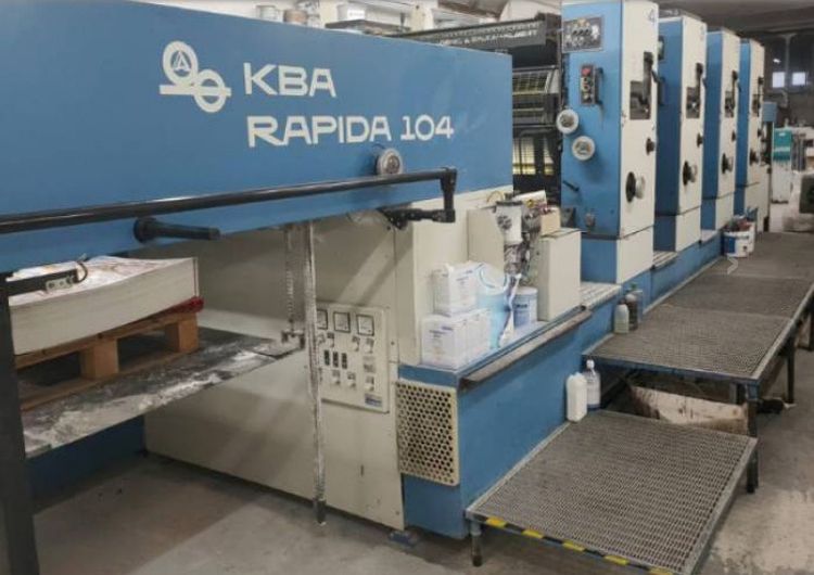 KBA Rapida 104-4 720x1040 mm