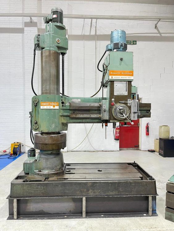 Asquith Power Thrust 2PT 12-54 Radial Drill 2040 RPM