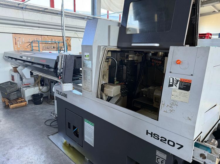 Tsugami Fanuc 31i Model A CNC Control 8,000 RPM HS 207 9 Axis