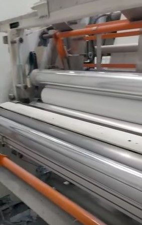 UC 2.750 mm type S60 industrial tissue rolls rewinder, complete and fast 600 m/mn max