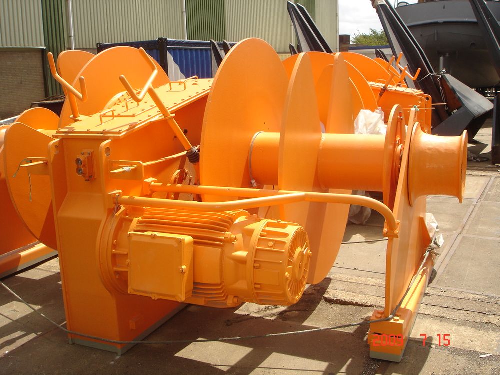 2 Brusselle 33 Te, Mooring Double Drum Electrical Winch