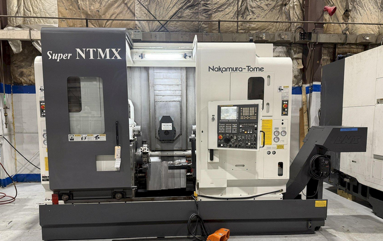 Nakamura Tome Fanuc Series 31-Model A5 Control  SUPER NTMX 9 Axis
