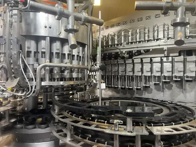 Krones Line for Returnable Glass Bottles