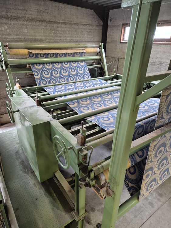 Old model shearing machine