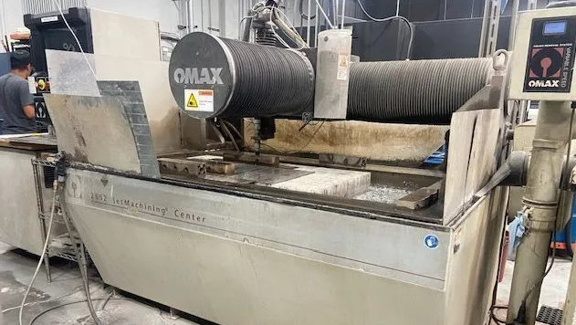 Omax 2652 CNC waterjet cutting system