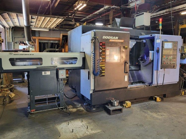 Doosan FANUC 31I-B5 CNC CONTROL 12,000 RPM MX1600ST 9 Axis