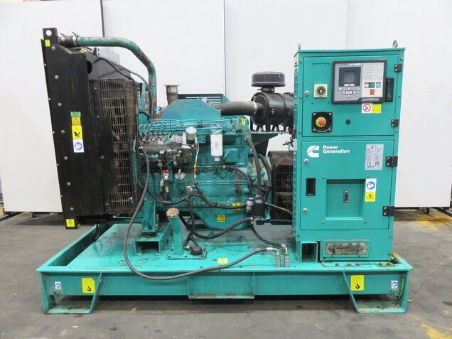 Cummins 6BTA5.9-G5 Generator Set  Power output: 110 / 100 kVA