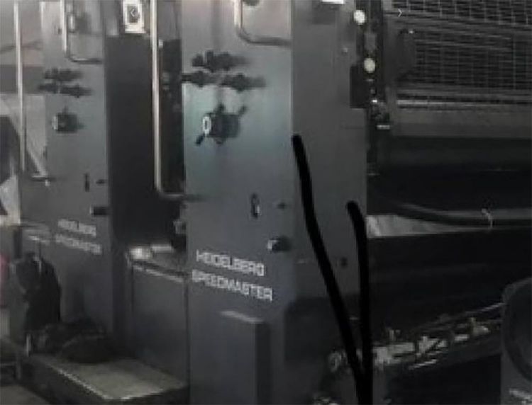 Heidelberg SM 102 ZP 70 x 50 cm
