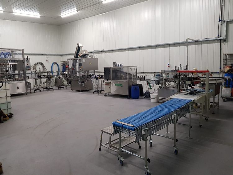 Fillmatech Syrup bottling line