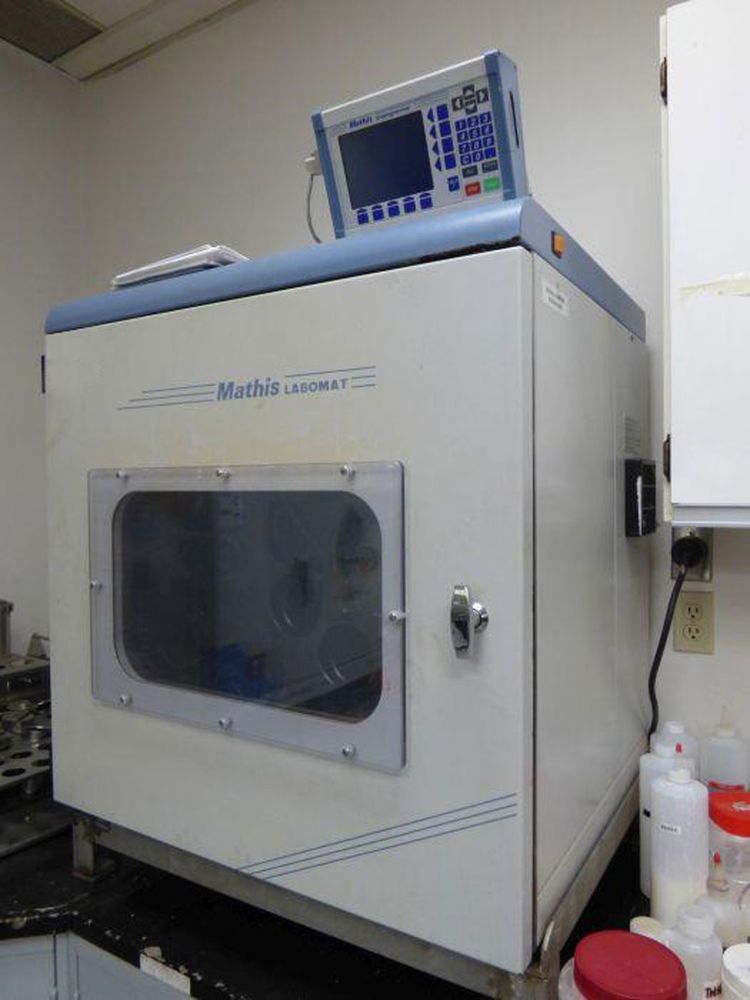 Mathis laboratory HT beaker dyeing