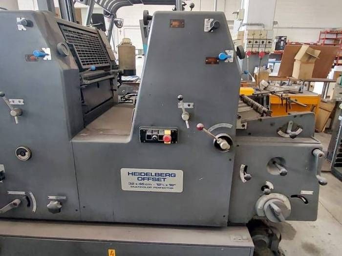 Heidelberg GTO 46-2 with NP Unit  2 45 x 32 cm