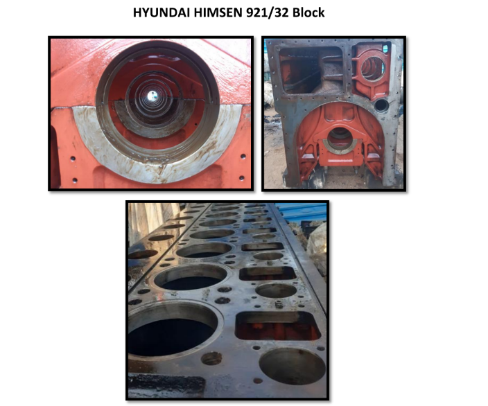 Hyundai, Others H21/32 || HIMSEN 9H21/32 Crankshaft and Block ||