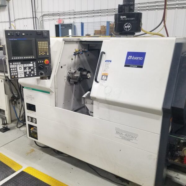 Citizen Miyano Fanuc Control 6000 RPM BNA-42DHY 7 Axis