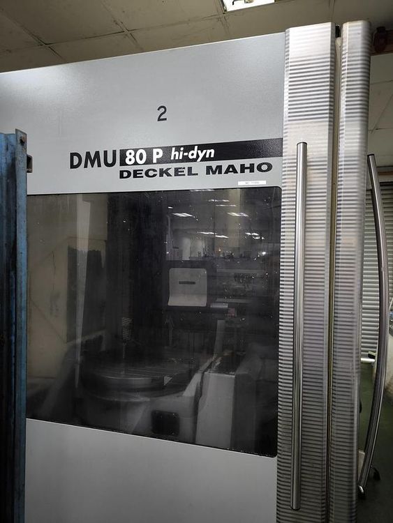Deckel Maho DMU80 P HI-DYN 5 Axis
