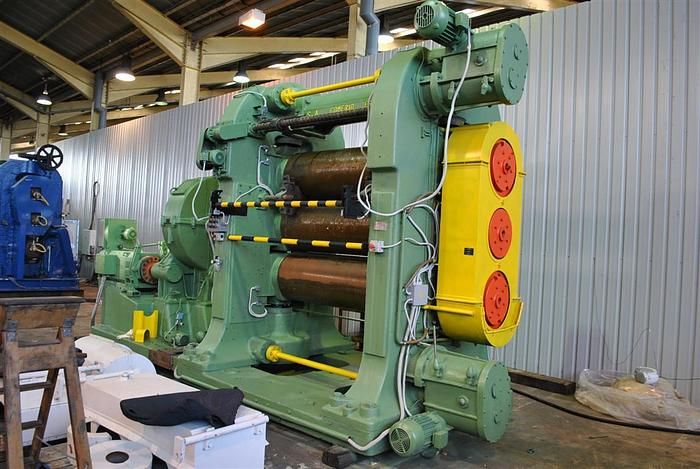 Comerio Ercole 3 roll vertical stack calender