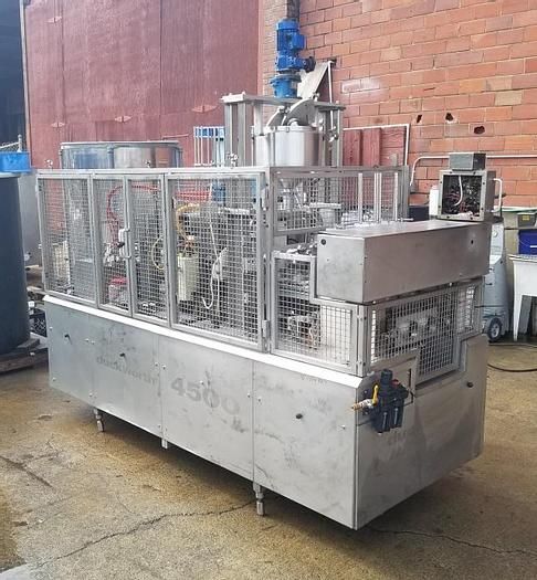 Duckworth 4500, Dual Lane Cup Filler, Sealer and Lidder