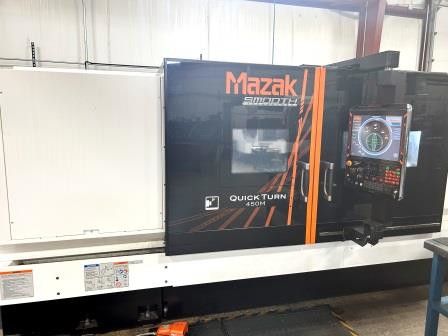 Mazak Mazatrol Smooth G 2000 RPM Quick Turn 450M 2 Axis