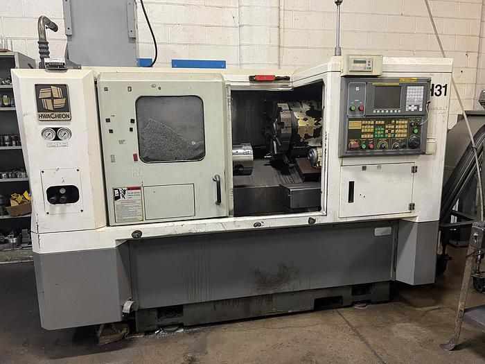 Hwacheon CNC Control 3500 RPM HI TECH 200 CL 2 Axis