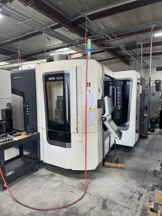 DMG MORI NHX4000 4 Axis
