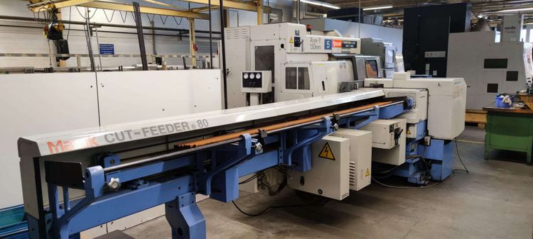 Mazak Mazatrol control 4000 rpm CNC lathe SQT18MSY 4 Axis