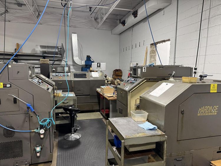 Hardinge FANUC 18T CNC 6000 RPM GT27 SP 2 Axis