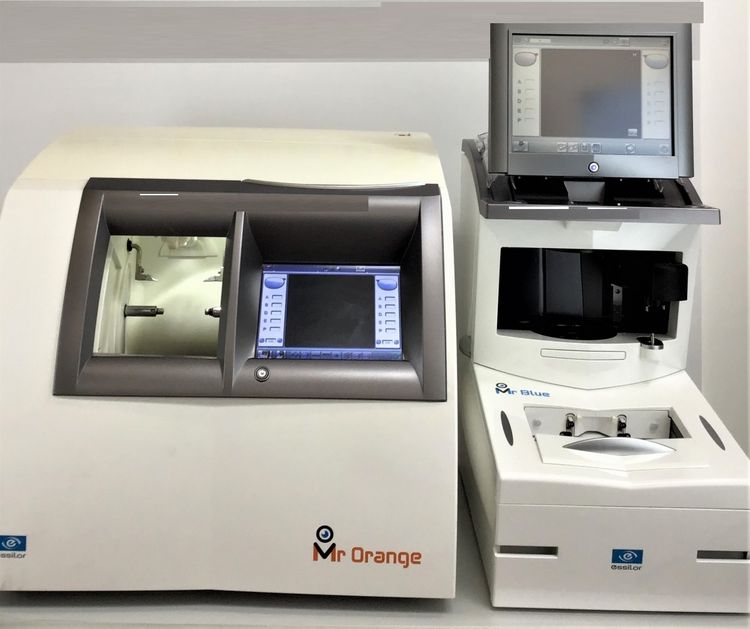 Essilor Mr.Orange CNC grinding machine With automatic blocker system / tracer