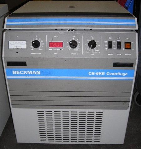 Beckman GS 6KR Kneewell, Refrigerated Centrifuge