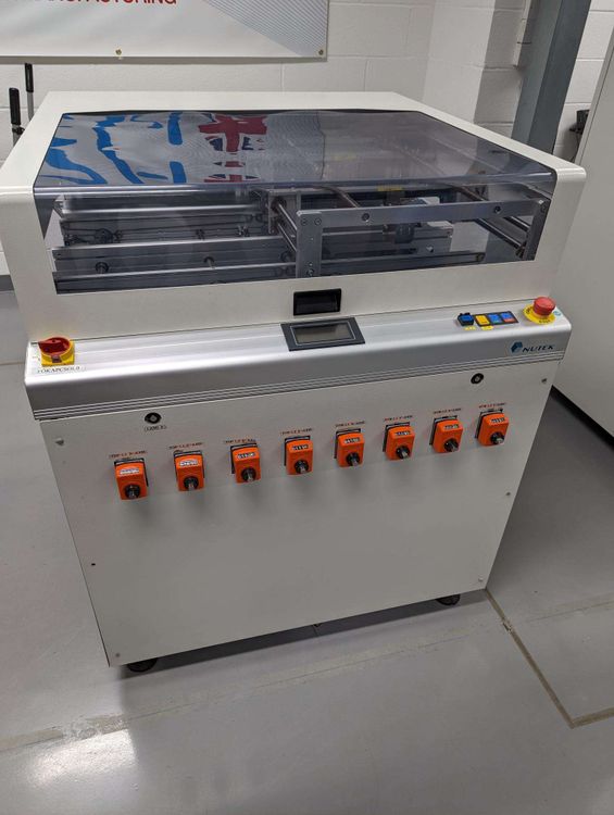 NuTek NTM410DT-1000-2 Dual Track Linking Conveyor