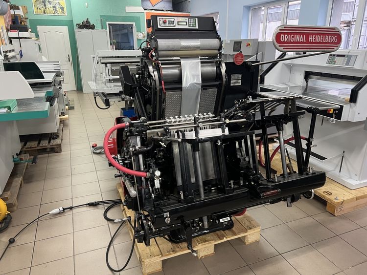 Heidelberg GT Hot Stamping Machine